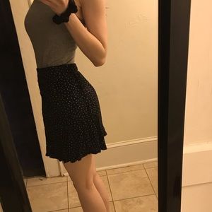 Black skirt